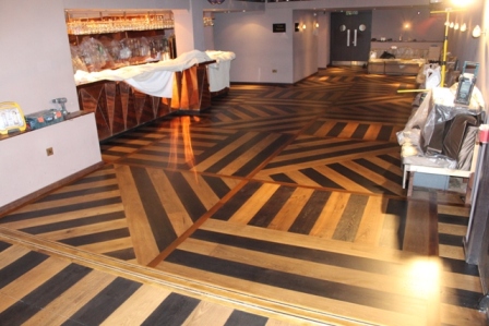 Kuku Club Before floor sanding renovation